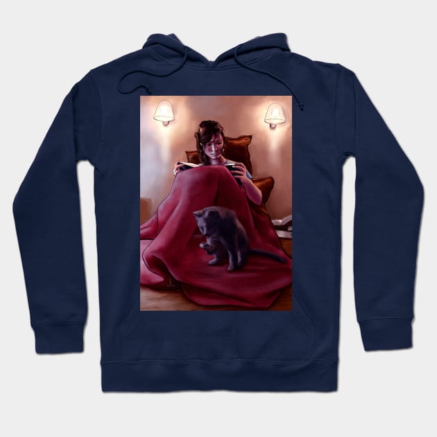 Pageturners - Bedtime Stories Hoodie by J.S. Lange